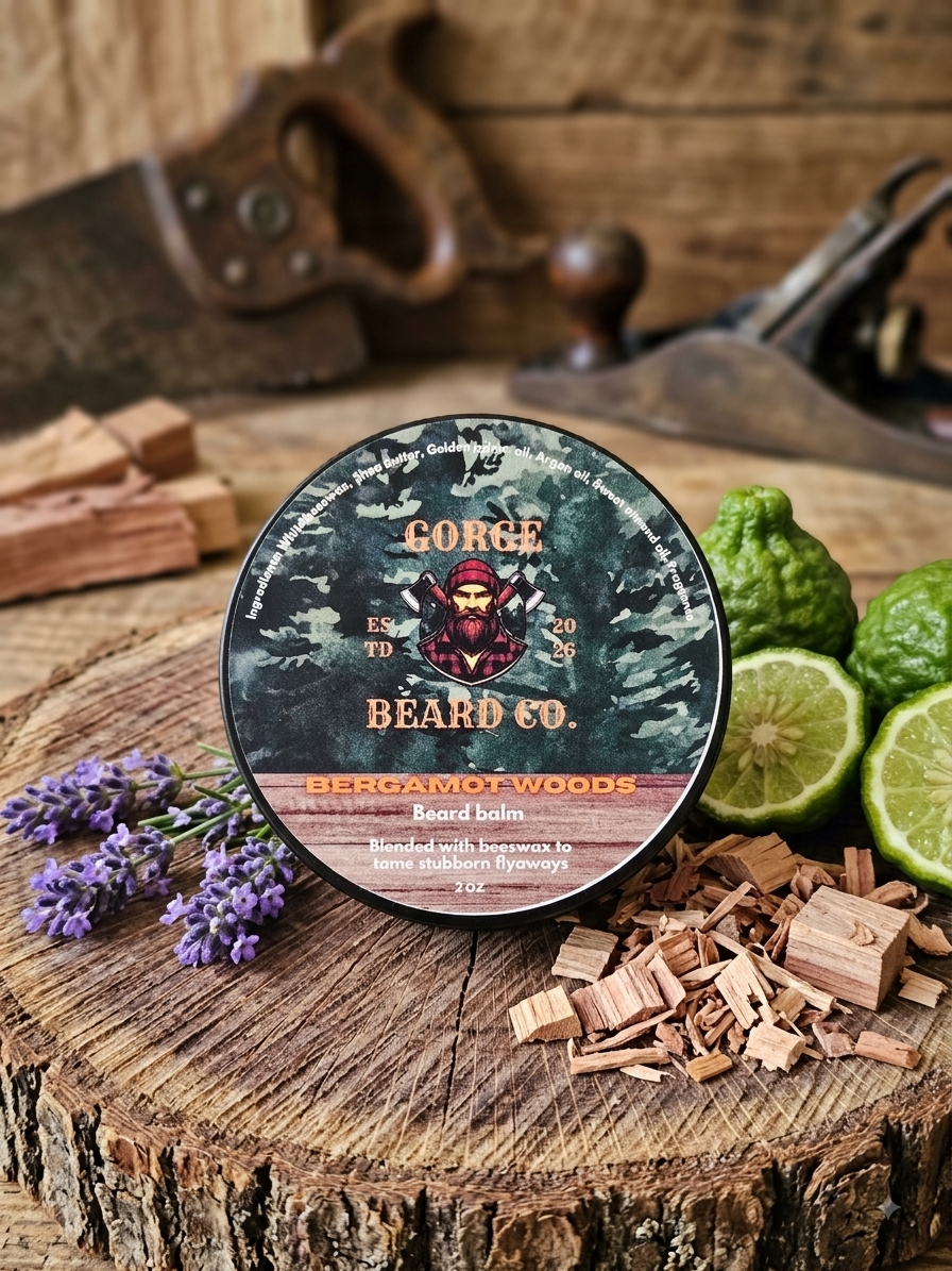 Bergamot Woods Beard Balm 2 oz