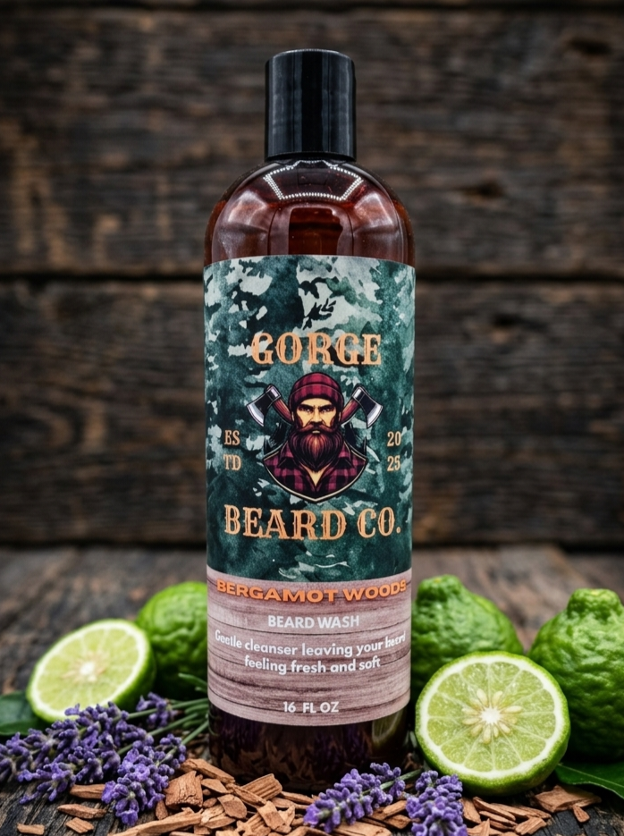 Bergamot Woods Beard Wash 16 fl oz