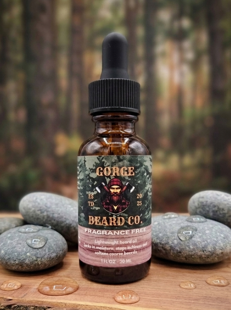 Fragrance Free Beard Oil 1 fl oz