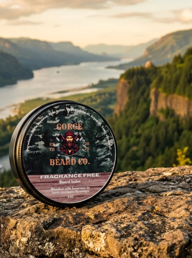Fragrance Free Beard Balm 2 oz