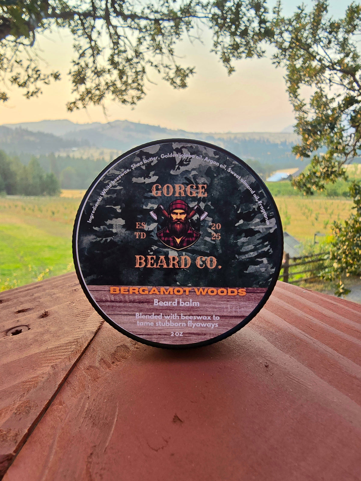 Bergamot Woods Beard Balm 2 oz