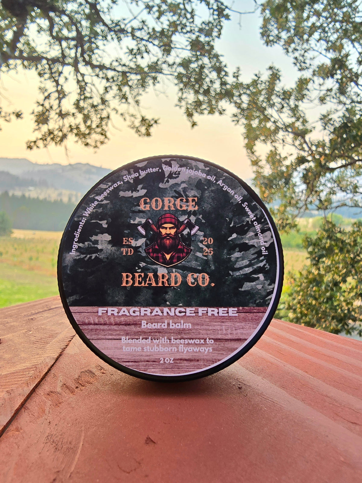 Fragrance Free Beard Balm 2 oz